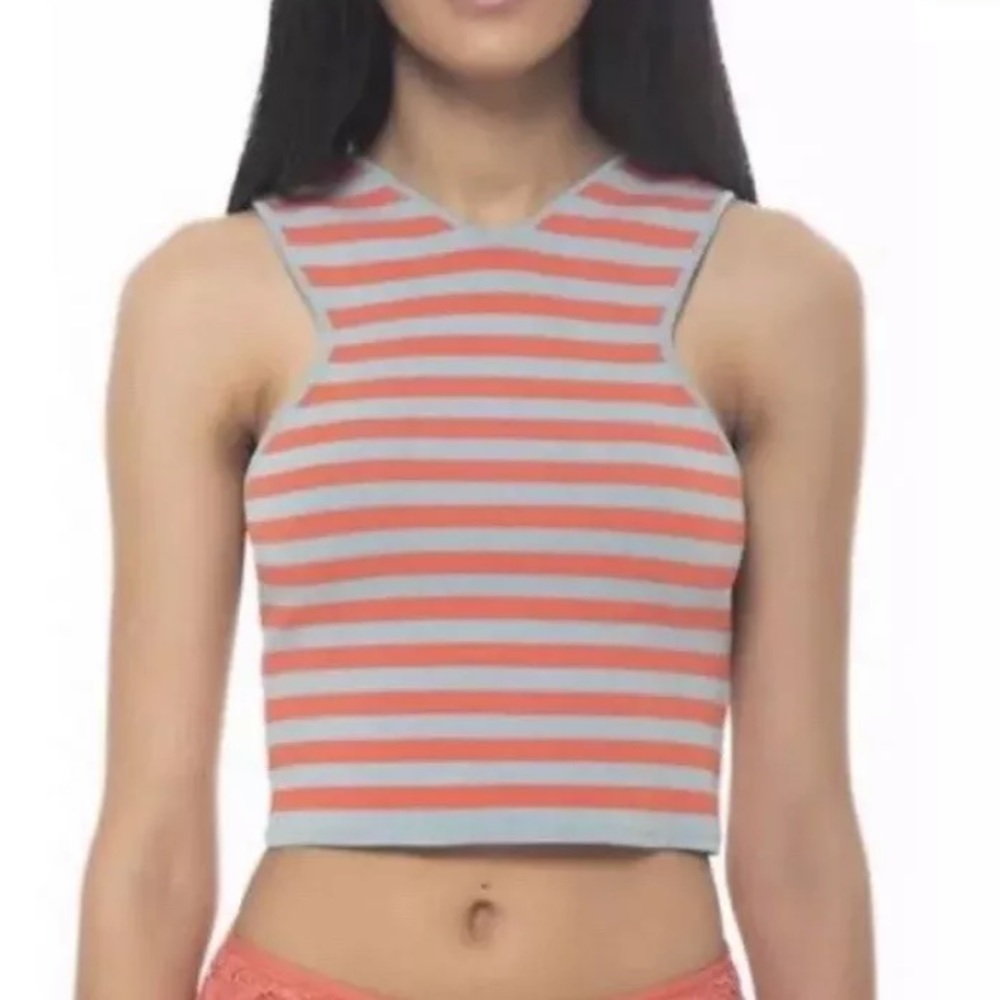 NWT Anthropologie JOA Los Angeles Striped Crop Top